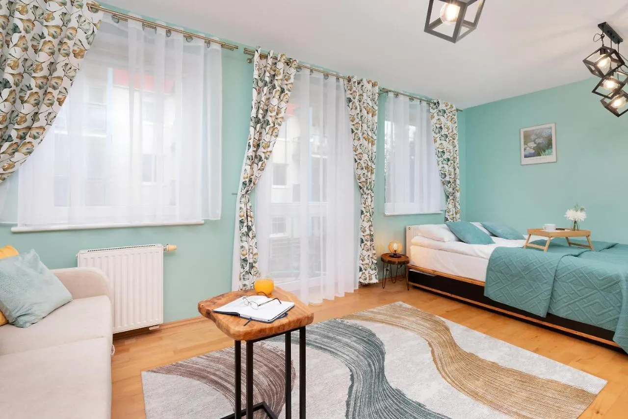 Subtle And Cosy Studio With Furnished Balcony In Gdansk By Noclegi Renters Apartment